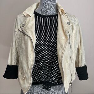 Rhinestone Fishnet Top